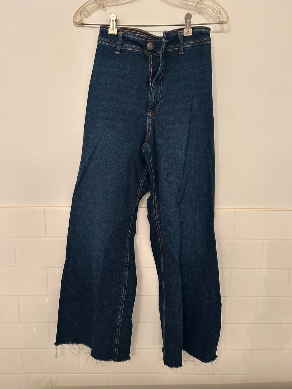 Zara Women's Wide Leg Jeans